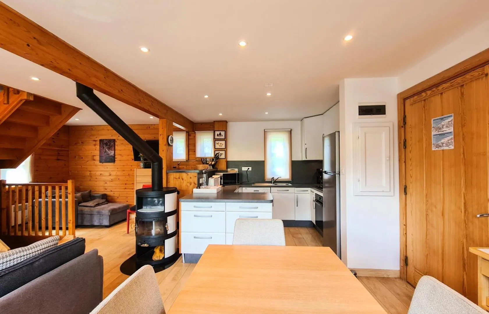 Residence Hameau - Chalet Lumineux - Poele A Bois - Wifi Gratuit Et Illimite - Garage Mae-7353 Flaine 0*,  France