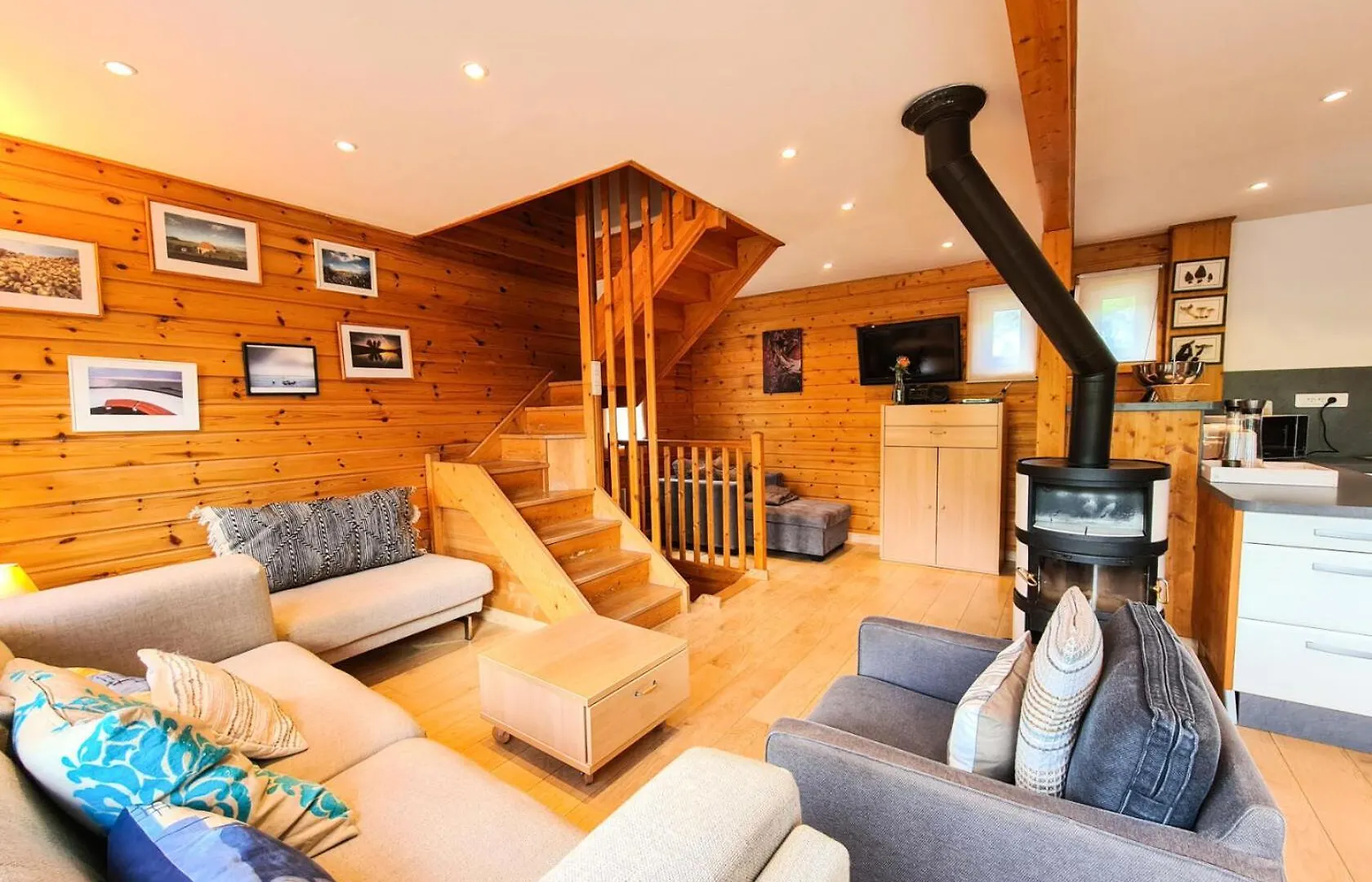 Residence Hameau - Chalet Lumineux - Poele A Bois - Wifi Gratuit Et Illimite - Garage Mae-7353 Flaine