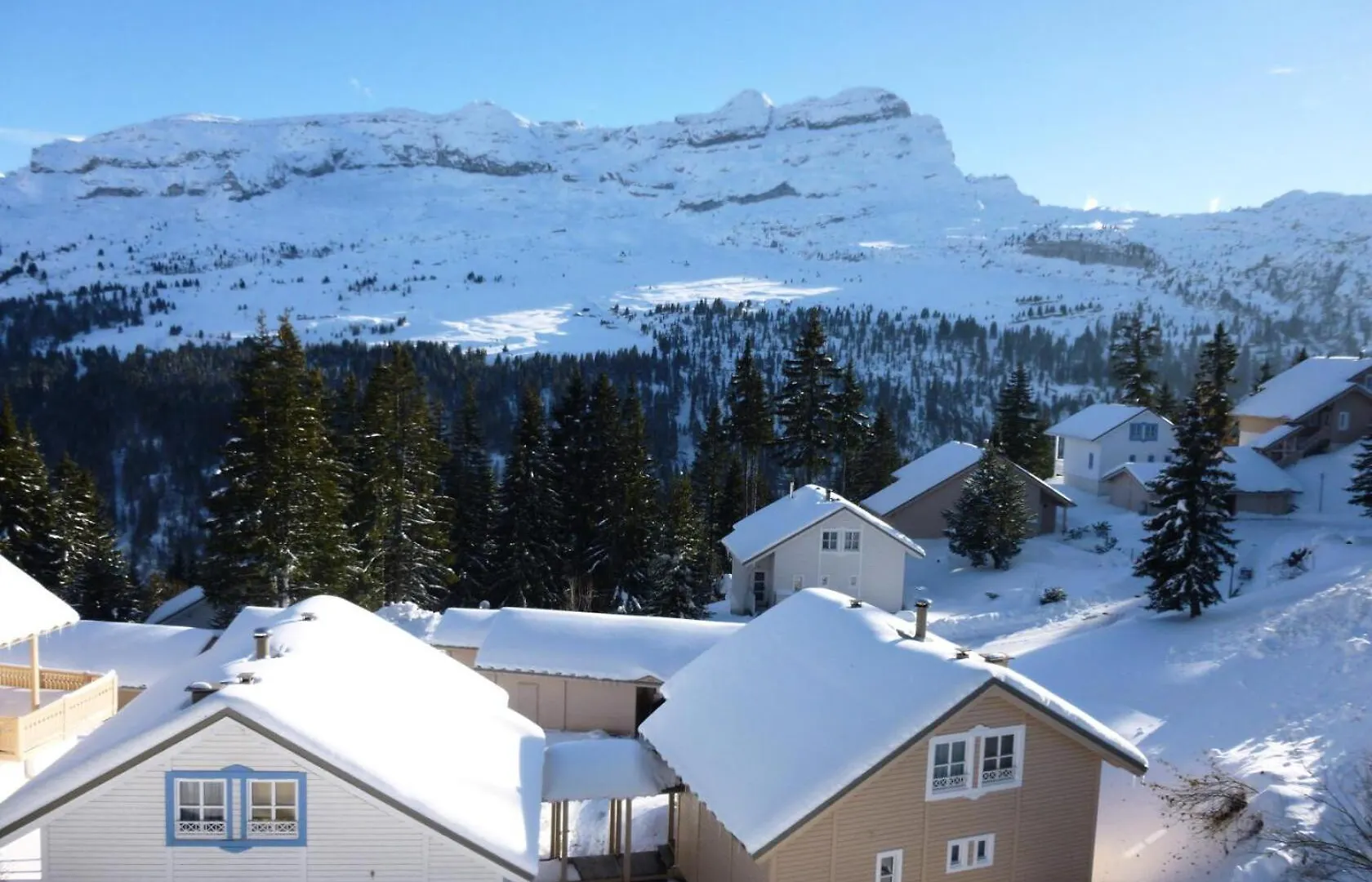 Residence Hameau - Chalet Lumineux - Poele A Bois - Wifi Gratuit Et Illimite - Garage Mae-7353 Flaine