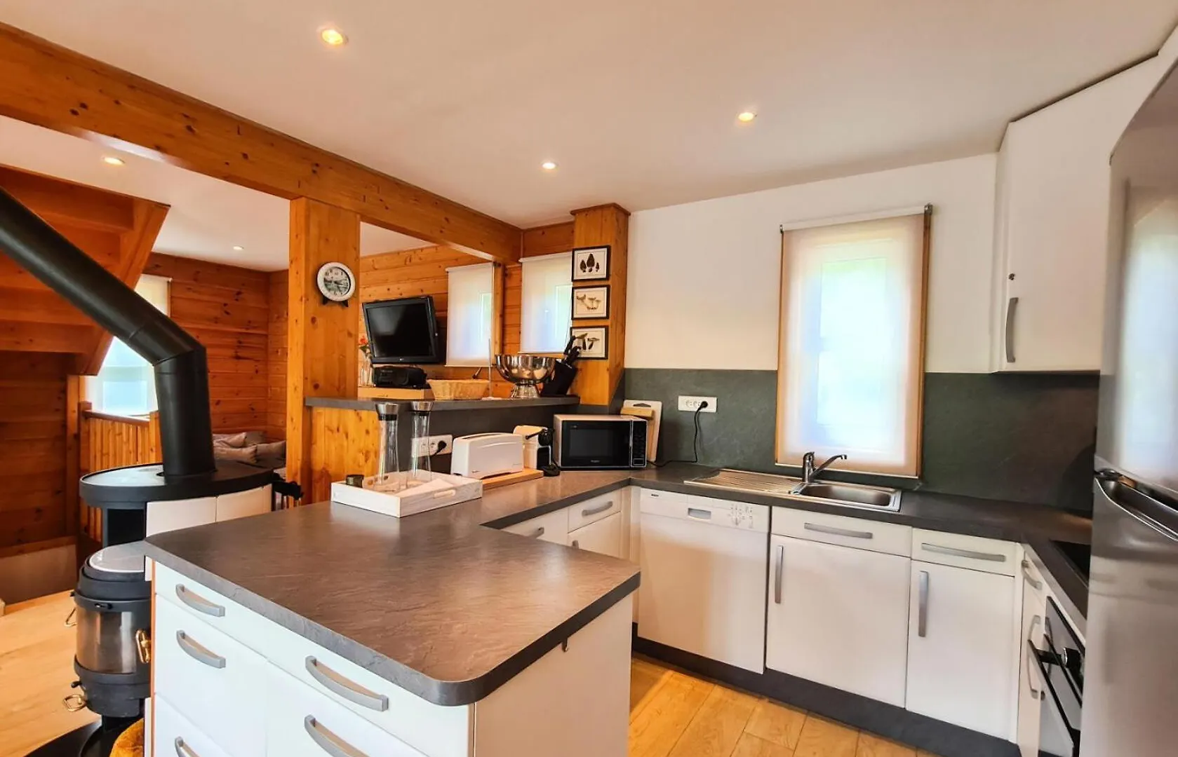Residence Hameau - Chalet Lumineux - Poele A Bois - Wifi Gratuit Et Illimite - Garage Mae-7353 Flaine